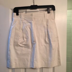 French connection white skirt